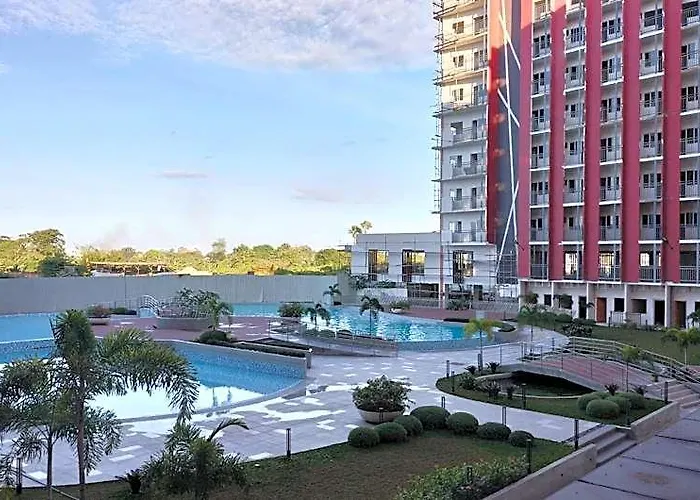 호텔 Cozy 1br Prime World District, Near Airport, Gaisano Grand Mall, Mactan Doctor's Hospital