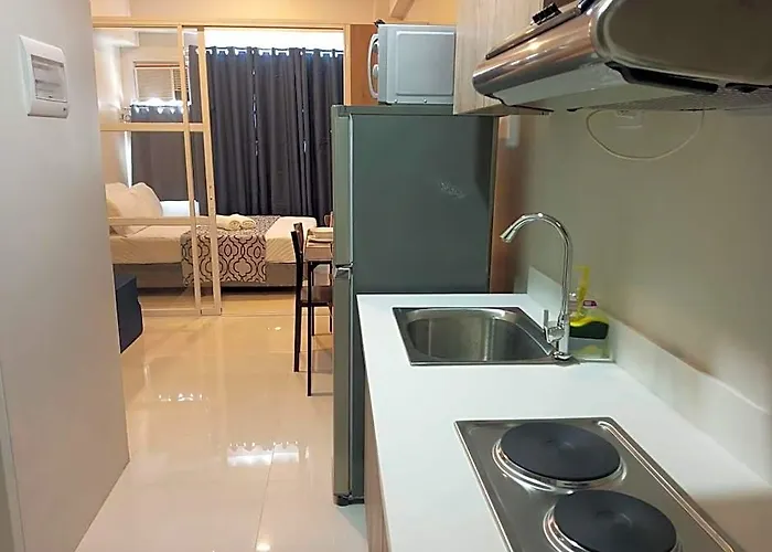 Cozy 1br Prime World District, Near Airport, Gaisano Grand Mall, Mactan Doctor's Hospital 호텔 세부